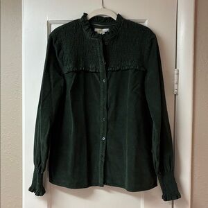 Boden Corduroy button up shirt NWT